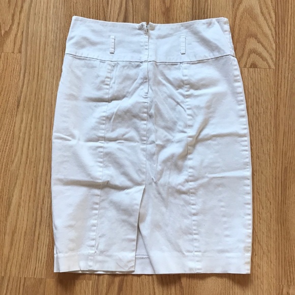 White Pencil Skirt - Picture 2 of 4